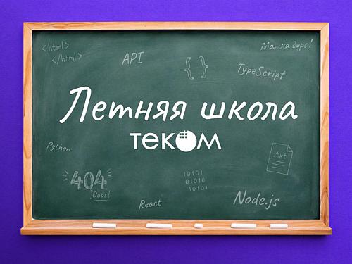 Летняя IT-школа группы компаний «ТЕКОМ»