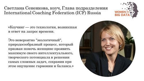 Встреча российского сообществе Women in Big Data. Коучинг. Дизайн Нового Мышления